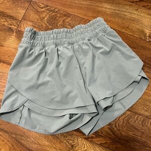 Women's Athletic Mint Color Shorts
